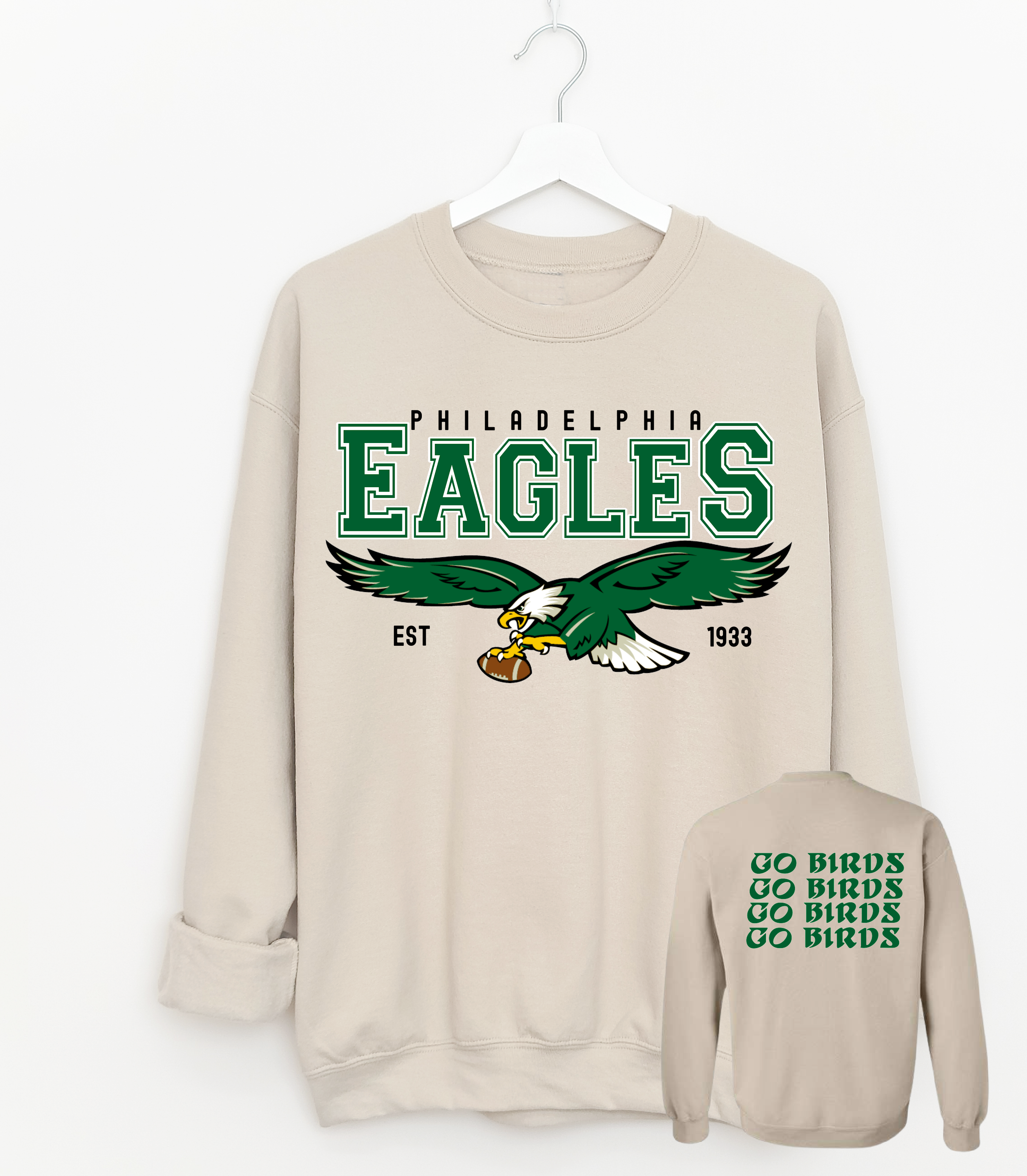 Go Birds Unisex SweatShirt, Tshirt, Hoodie, Philadelphia Football Shirt,  Philadelphia Eagles