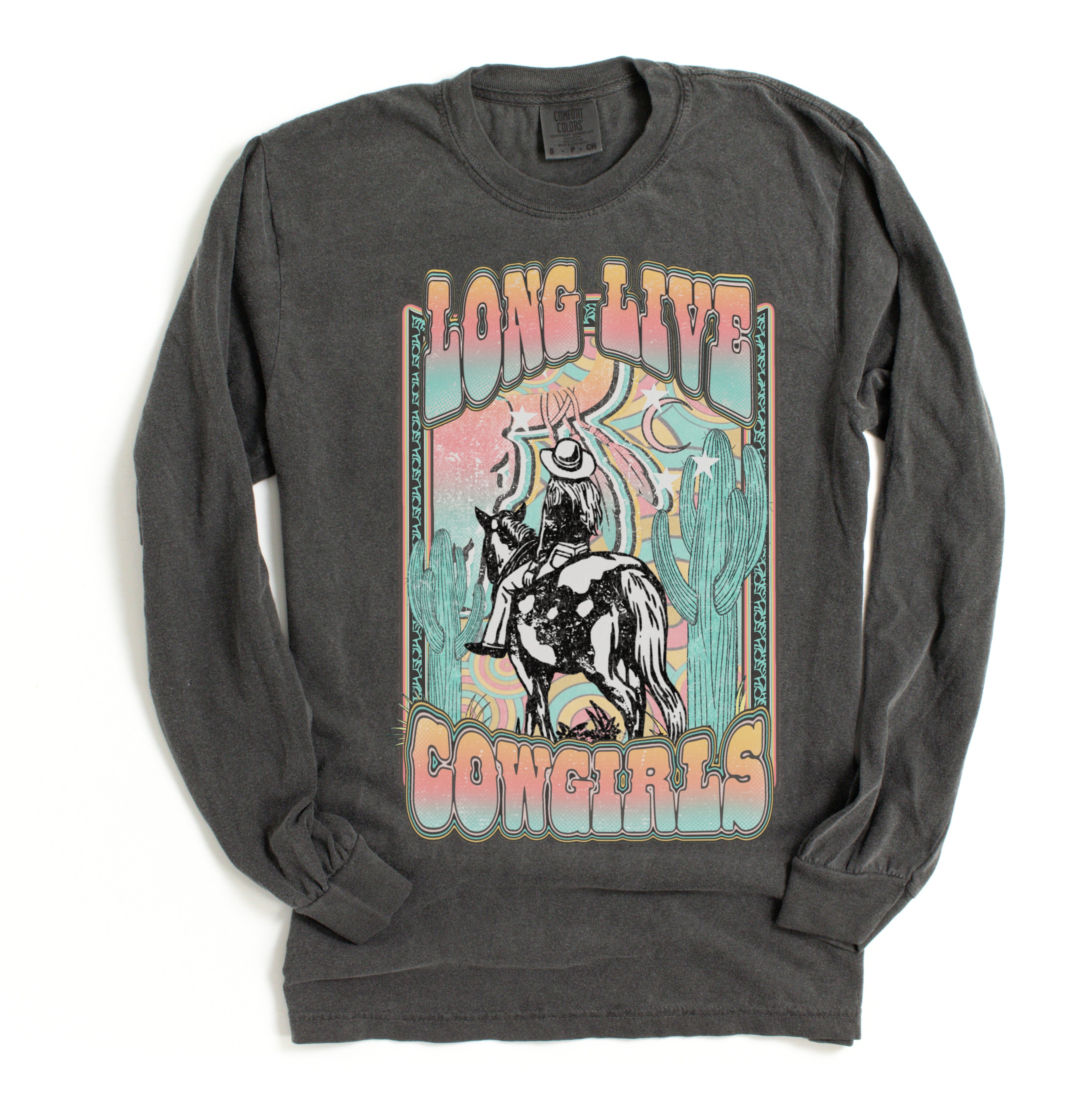 Long Live Cowboys Graphic Tee – Purple Door Boutique