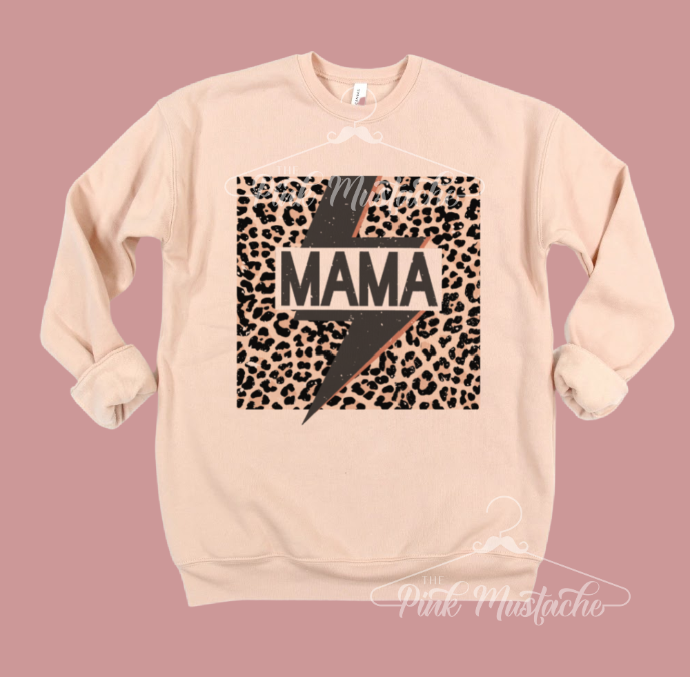 Mama lightning best sale bolt sweatshirt