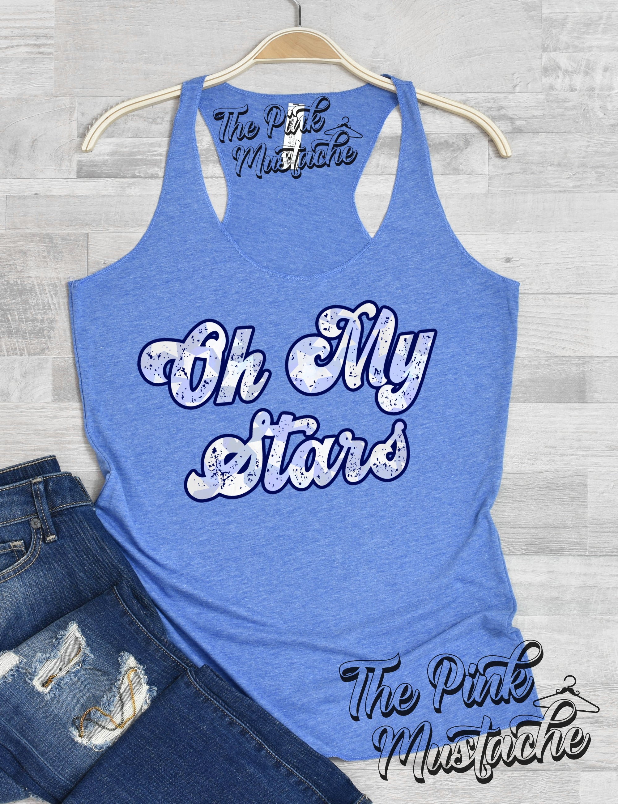 Oh My Stars USA Patriotic Leopard Racerback Tank Top – Pink Mustache  Boutique