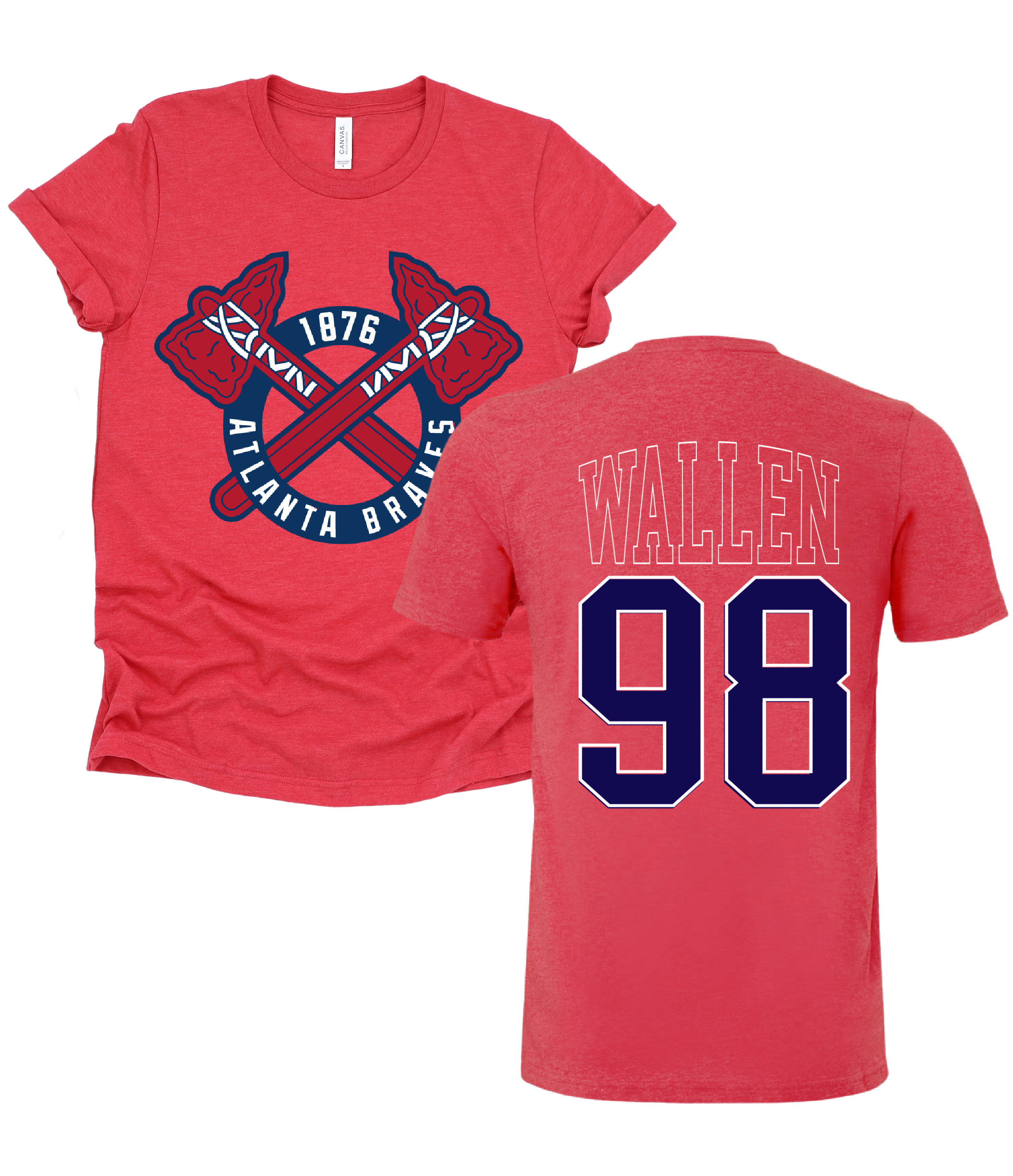 Limited Release - '98 Braves Tee/ Youth and Adult Sizes – Pink Mustache  Boutique