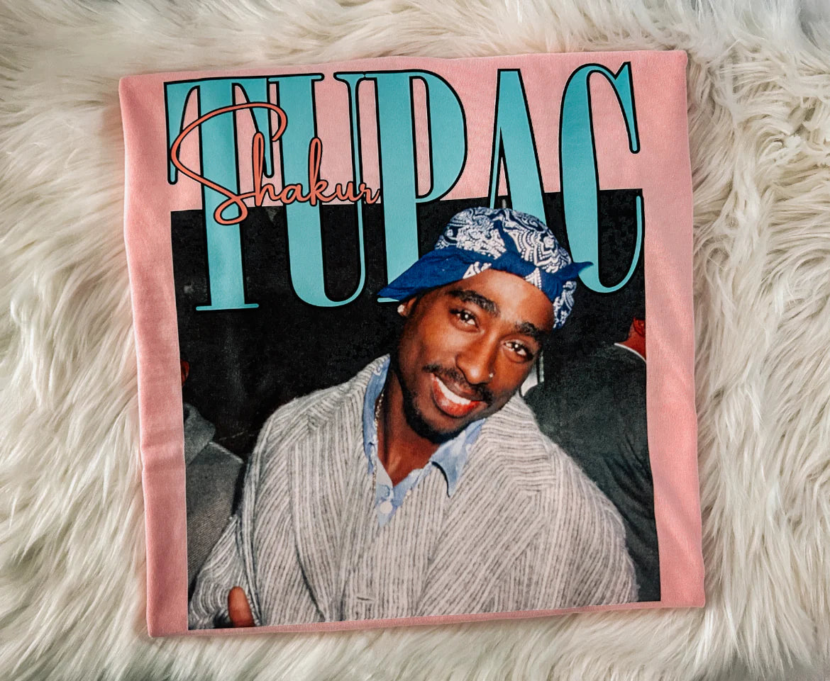 90's Throwback Collection -  Tupac Tee/Comfort Colors or Bella Canvas Shirt