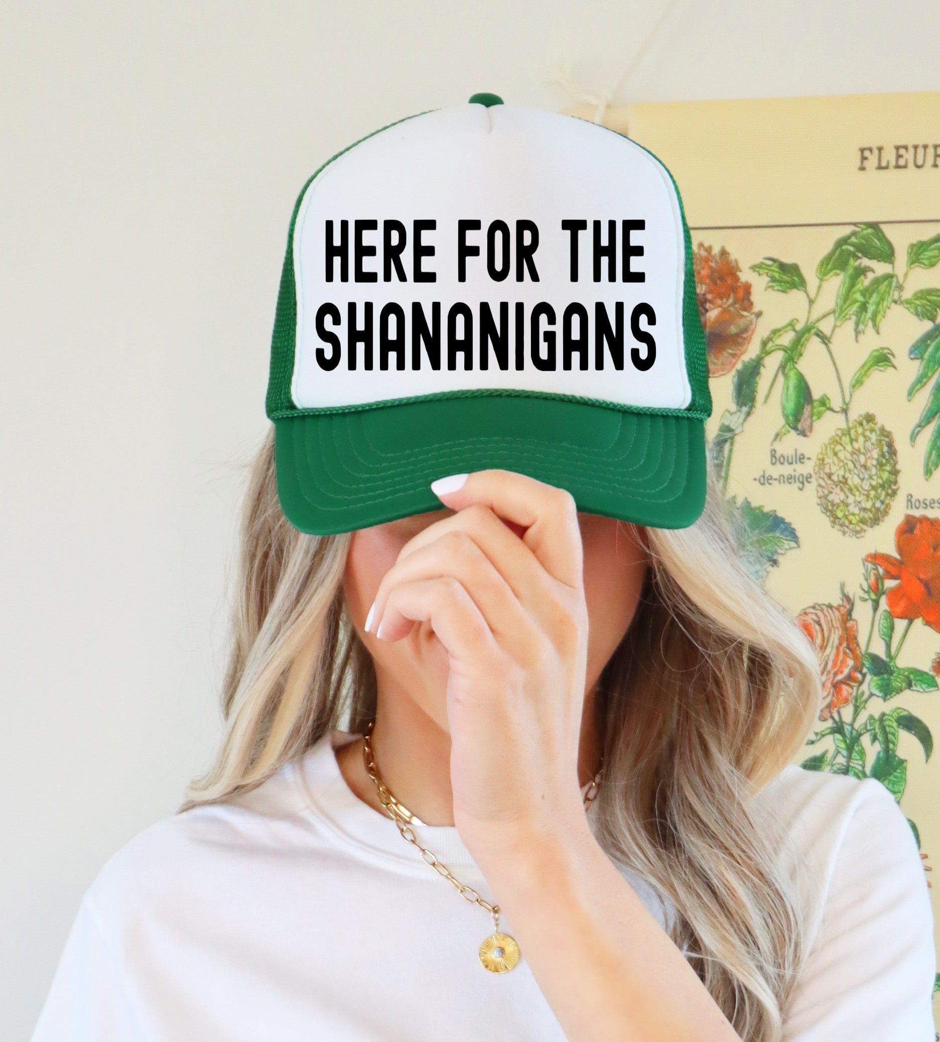 St patricks day trucker 2024 hat