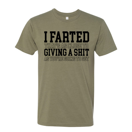 Funny. I Farted Shirt/ Funny Shirts For Men