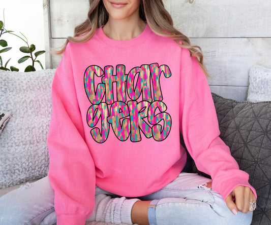 Southaven Chargers Pink Sweatshirt / Youth and Adult Sizes