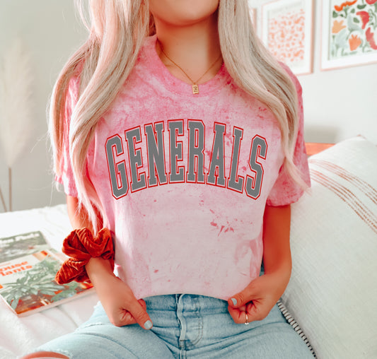 Comfort Colors Colorblast Generals Shirt/ ACA Generals