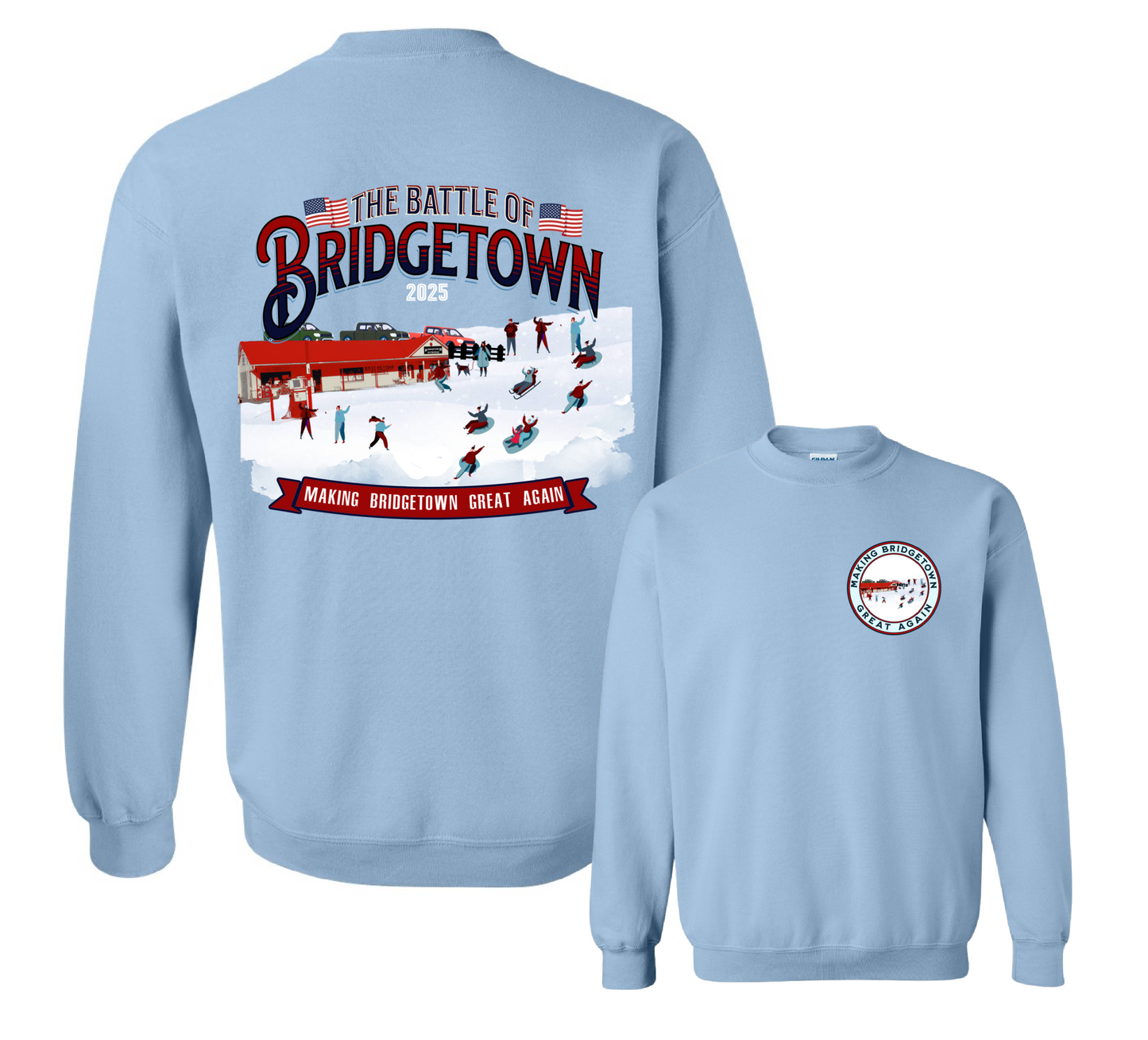 Gildan, Comfort Colors, or Bella Canvas Battle of Bridgetown Sweatshirt