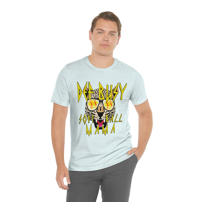 Def Busy Softball Mom - Soft Style Tee