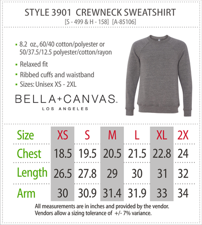 So I Creep Ghost Halloween Bella Canvas Sweatshirt - Boutique Bella Canvas Sweatshirt/ Natural Sweatshirt / Fall Style