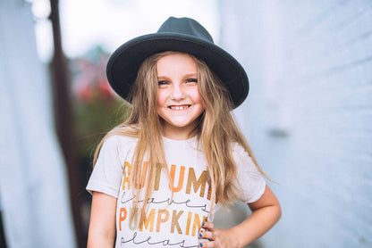 Autumn Leave Pumpkins Please- Mommy and Me Shirts - FALL Tee/ Bella Canvas / Fall Layering Tee / Teachers Tee