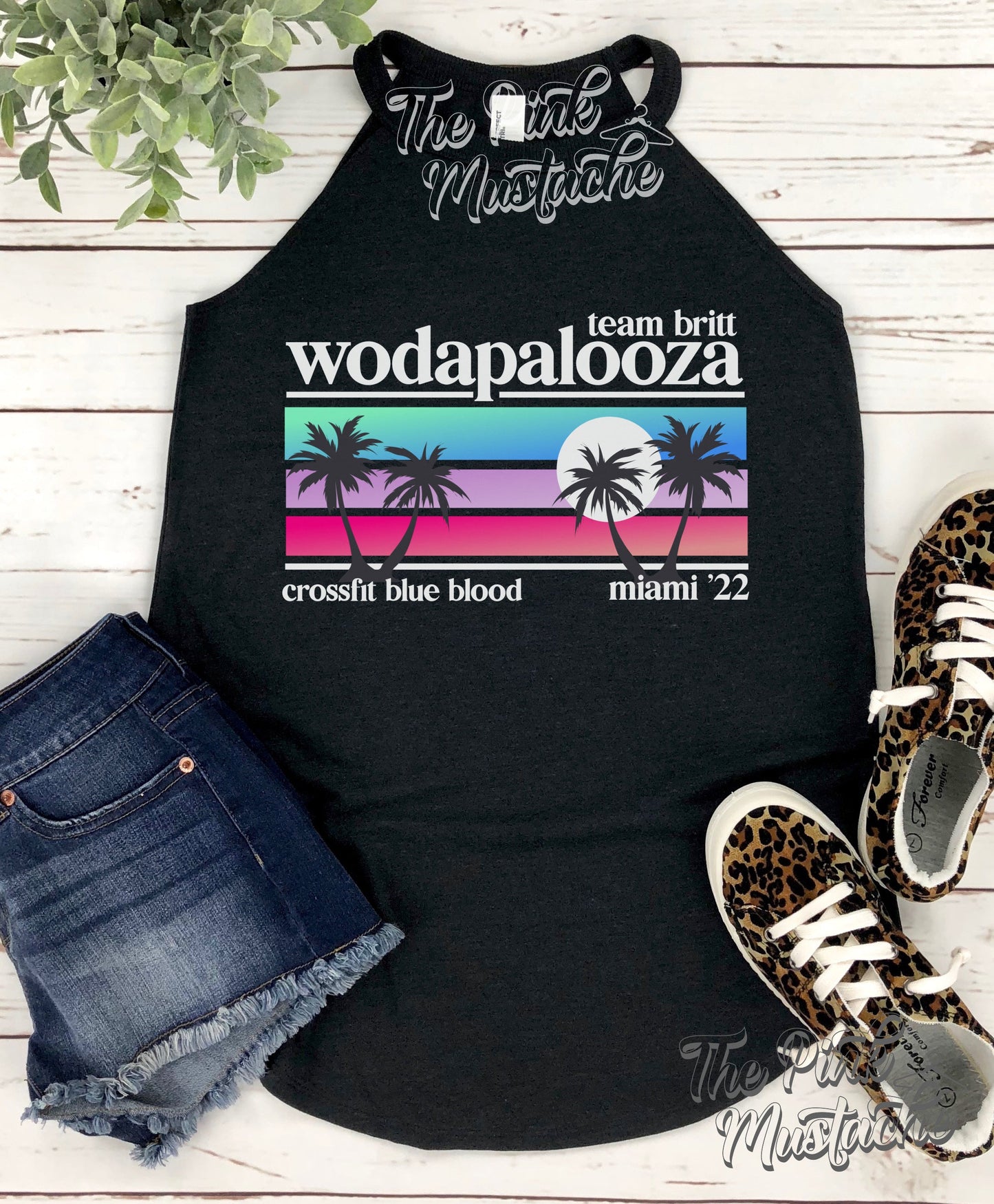 Team Britt- CFBB Wodapalooza District Brand Tank Top