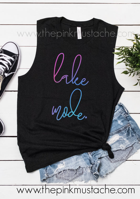 Lake Mode Summer Tank Top / Muscle Tank