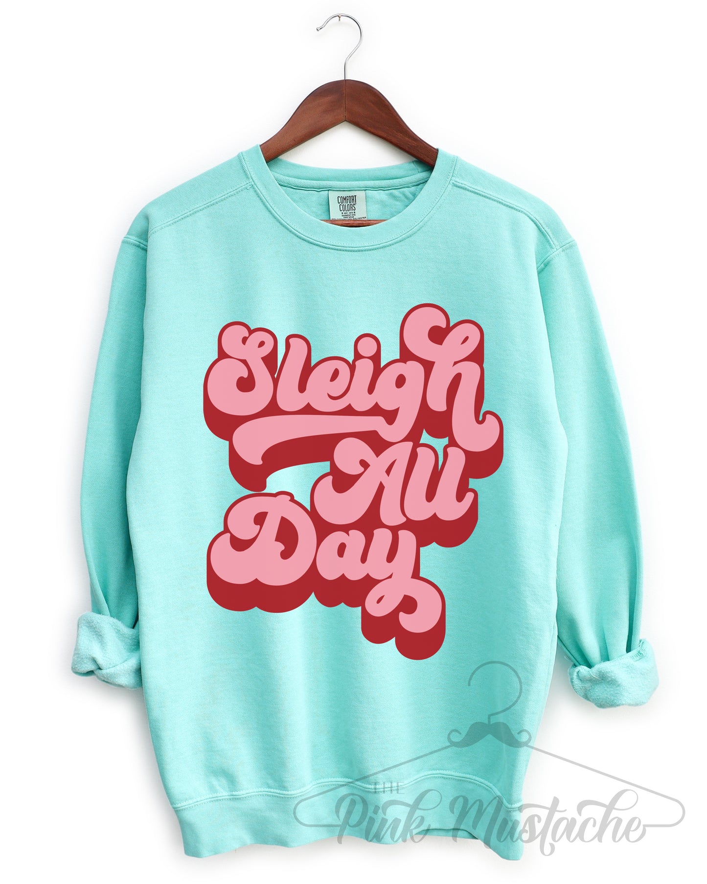 SANTA'S SQUAD Christmas Slouchy Sweatshirt - Pick Color – NobullWoman  Apparel