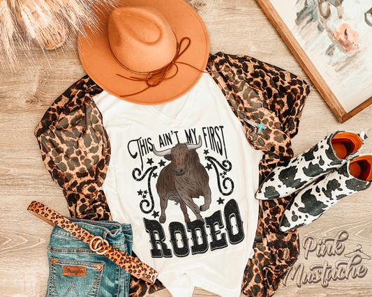 This Ain't My First Rodeo - Western Style V-Neck