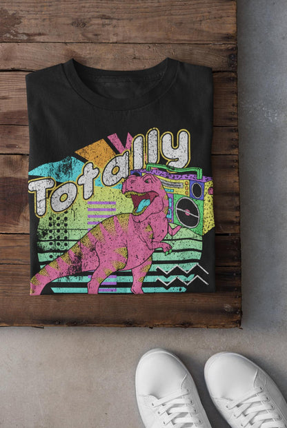 Totally Rad Retro Tee/ Dinosaur Tees/ Toddler, Youth, and Adult Sizes Available