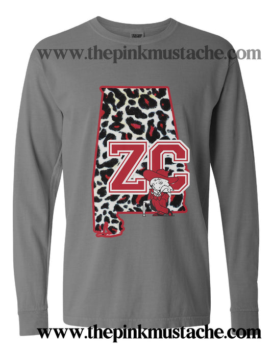 Zion Chapel School Comfort Colors T-Shirt  /ZCHS/ ZCES / Alabama School Shirt